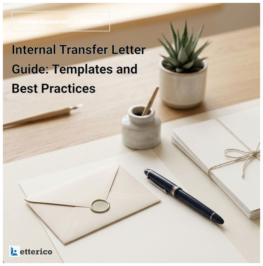 Internal Transfer Letter Guide: Templates and Best Practices