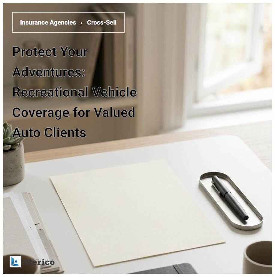 Protect Your Adventures: Recreational Vehicle Coverage for Valued Auto Clients