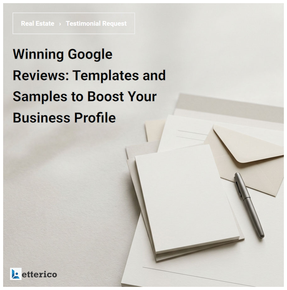 Winning Google Reviews: Templates and Samples to Boost Your Business Profile