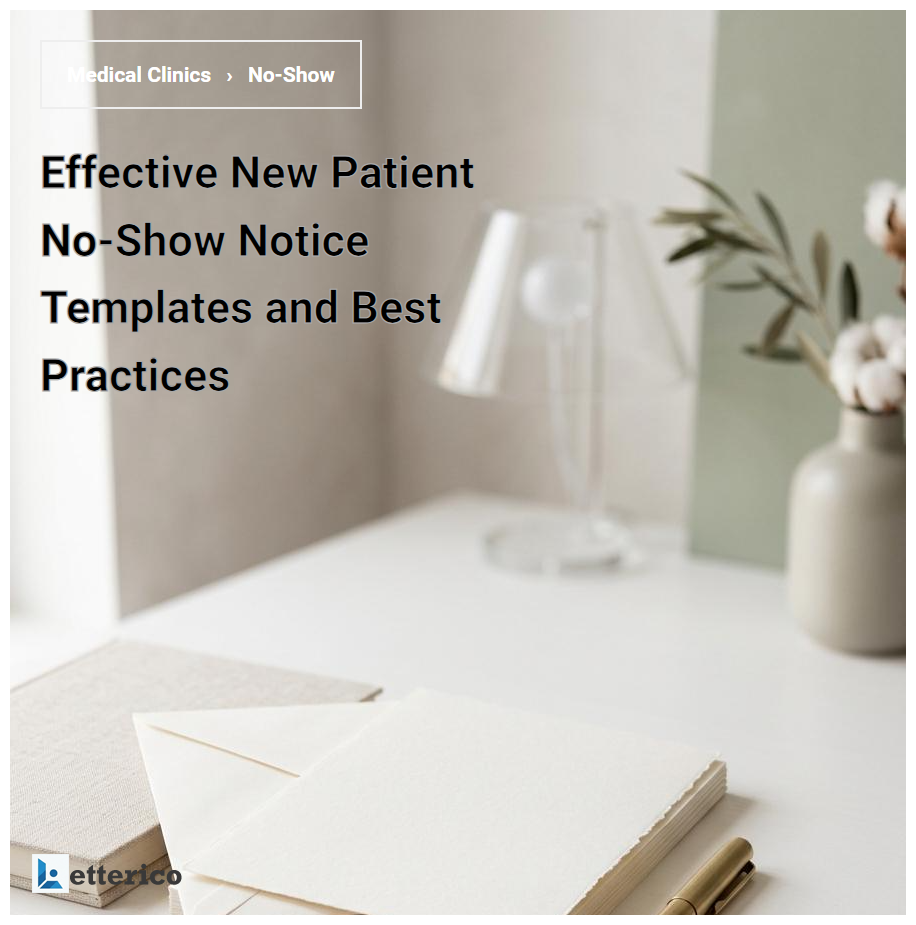Effective New Patient No-Show Notice Templates and Best Practices