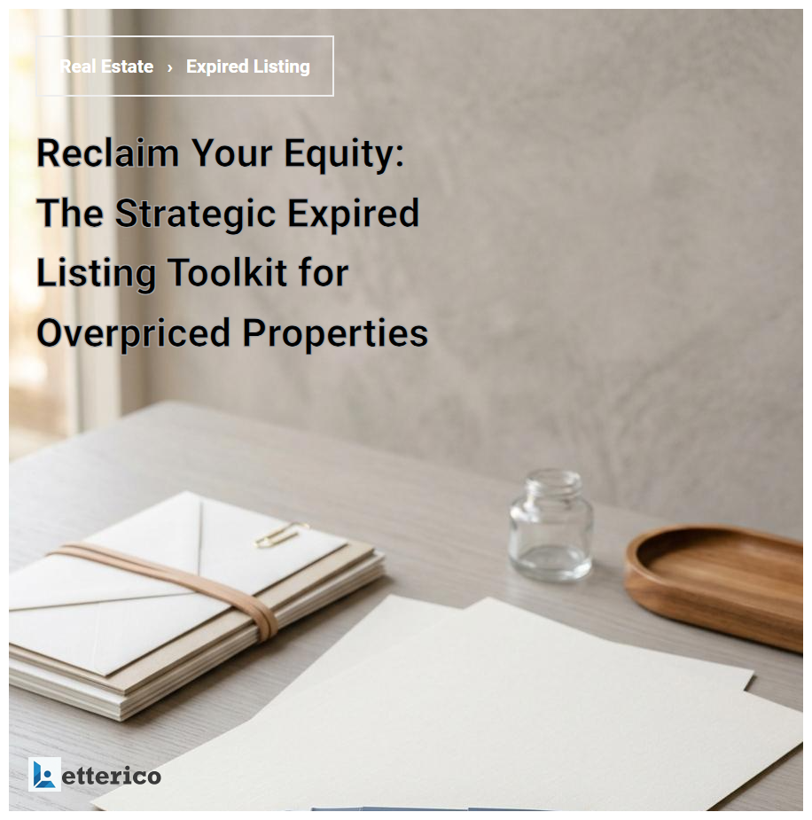 Reclaim Your Equity: The Strategic Expired Listing Toolkit for Overpriced Properties