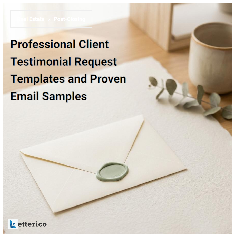 Professional Client Testimonial Request Templates and Proven Email Samples