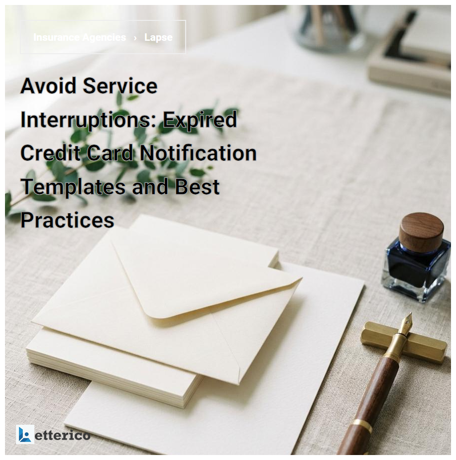 Avoid Service Interruptions: Expired Credit Card Notification Templates and Best Practices