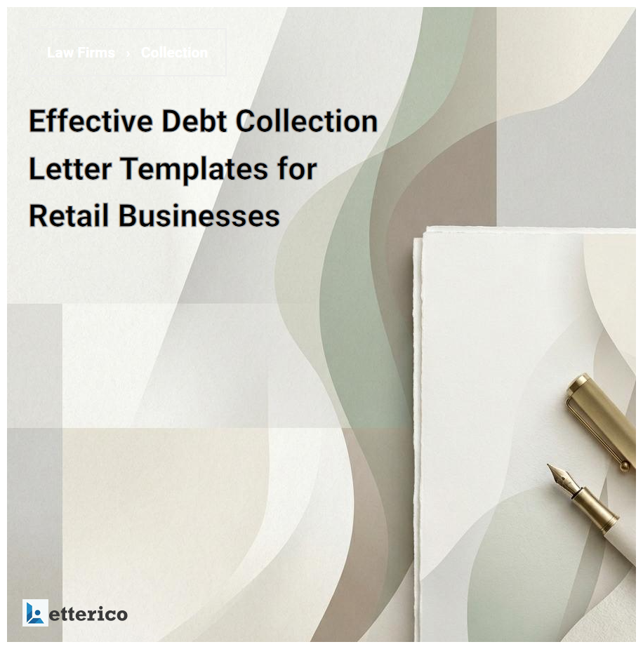 Effective Debt Collection Letter Templates for Retail Businesses