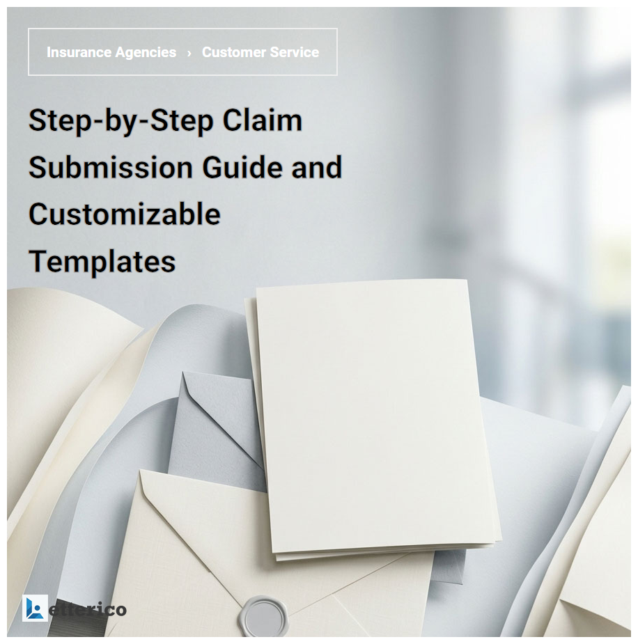 Step-by-Step Claim Submission Guide and Customizable Templates