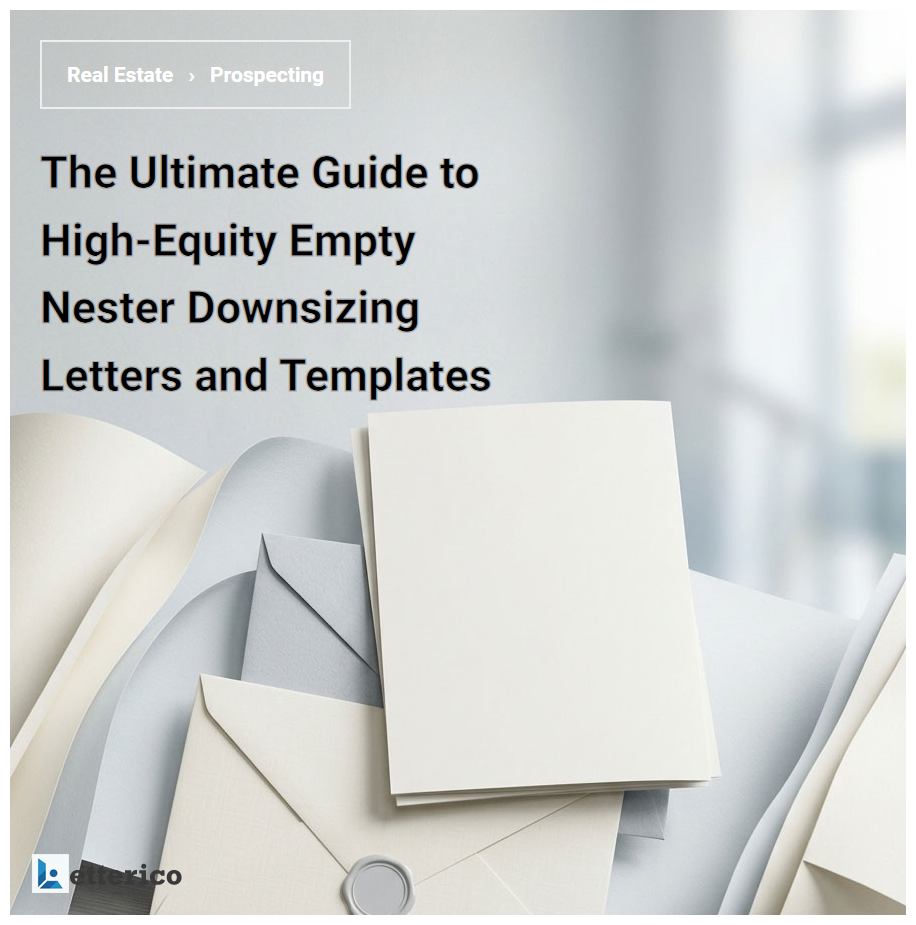 The Ultimate Guide to High-Equity Empty Nester Downsizing Letters and Templates