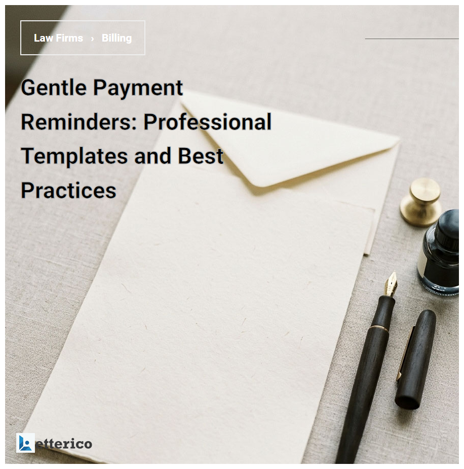 Gentle Payment Reminders: Professional Templates and Best Practices
