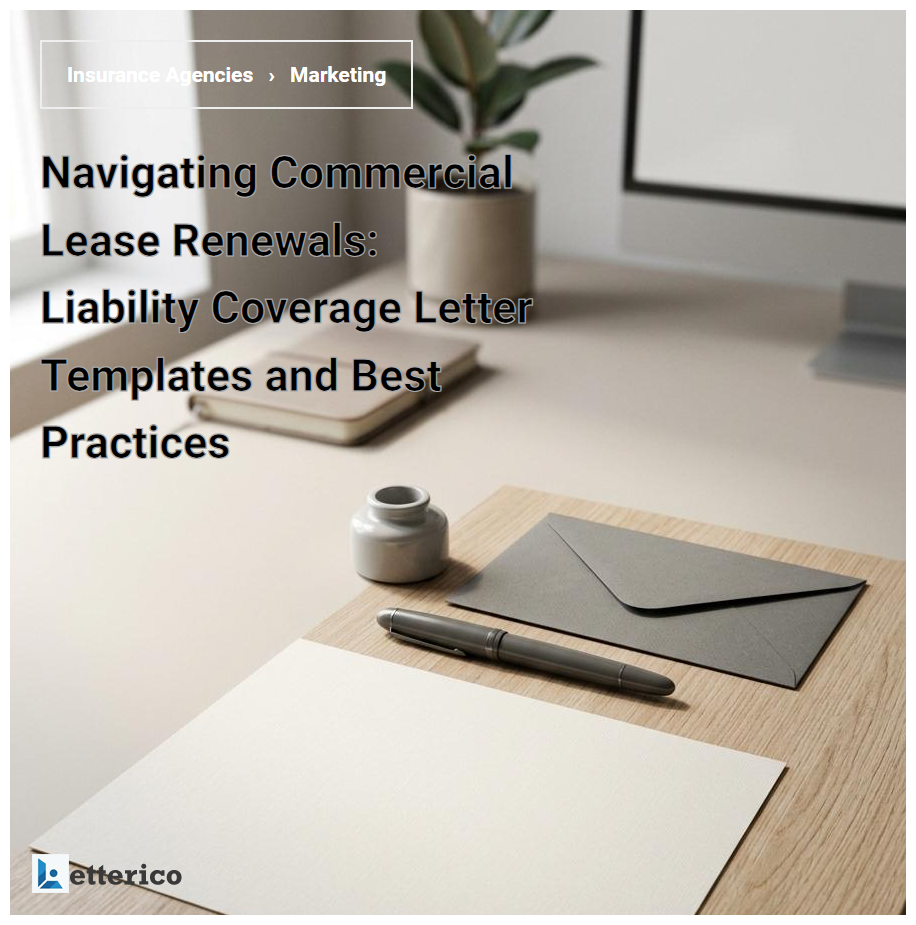 Navigating Commercial Lease Renewals: Liability Coverage Letter Templates and Best Practices
