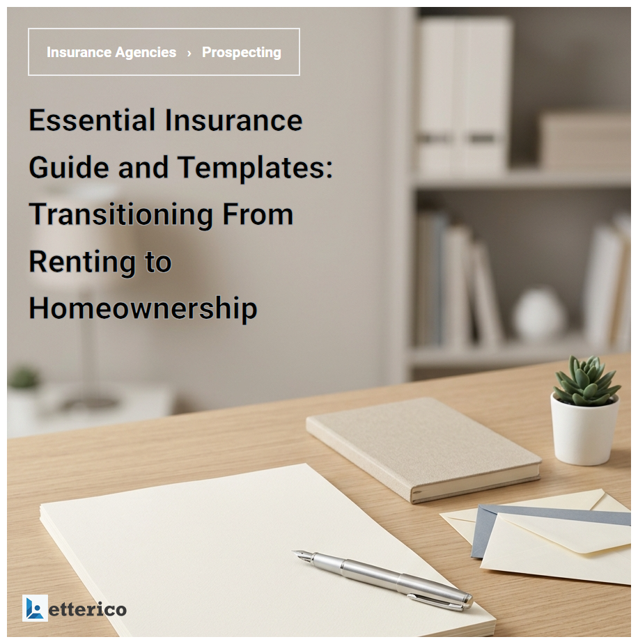 Essential Insurance Guide and Templates: Transitioning From Renting to Homeownership