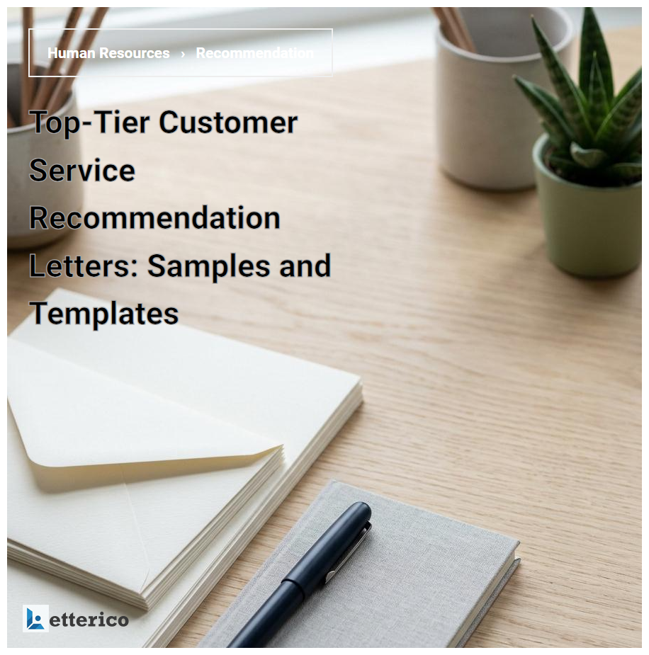 Top-Tier Customer Service Recommendation Letters: Samples and Templates