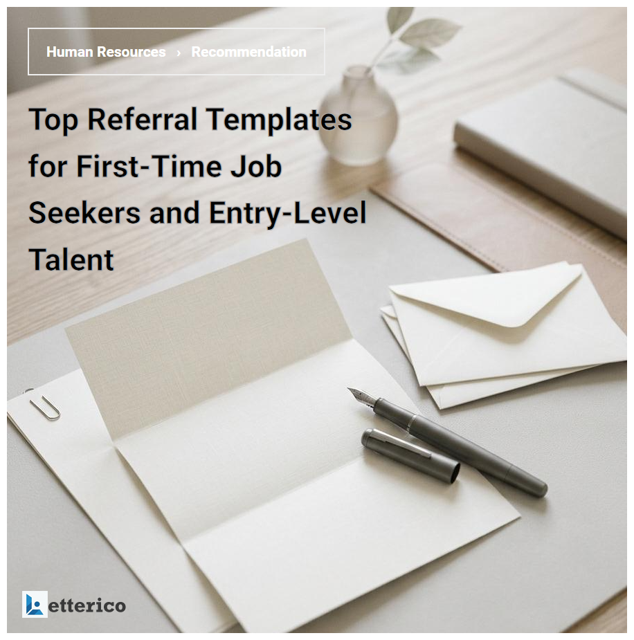 Top Referral Templates for First-Time Job Seekers and Entry-Level Talent
