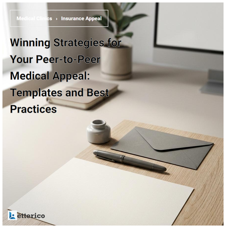 Winning Strategies for Your Peer-to-Peer Medical Appeal: Templates and Best Practices