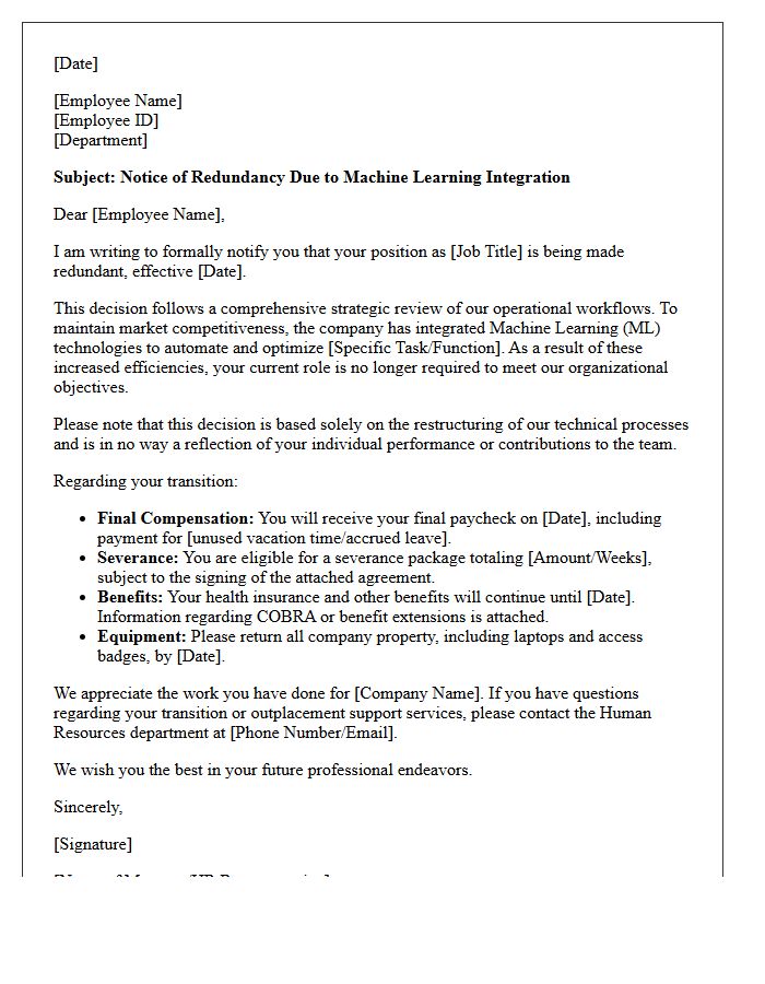 Machine Learning Efficiency Downsizing Letter