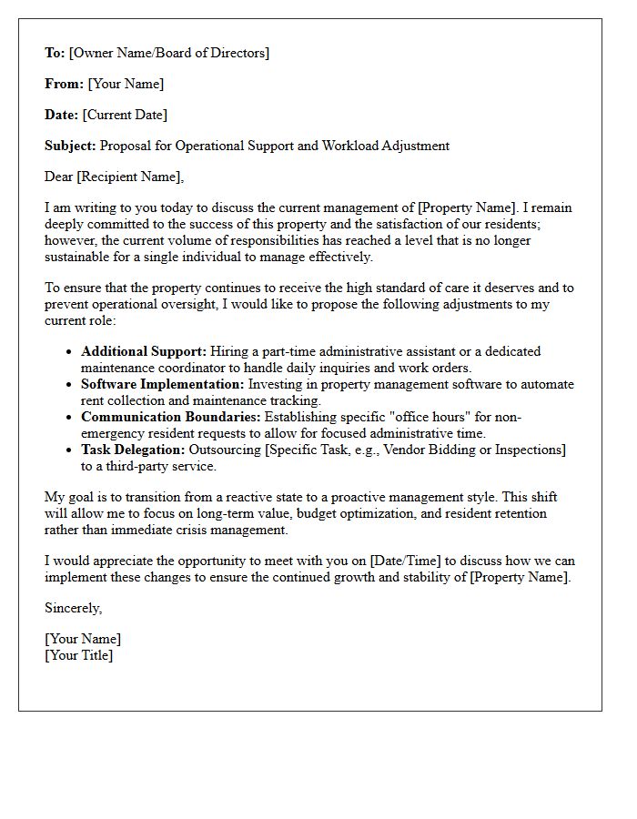 Property Management Burnout Relief Letter