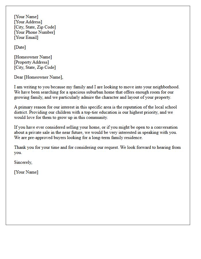 Spacious Suburban Family Home Top Education District Letter