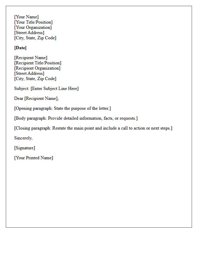 Official Letter Date